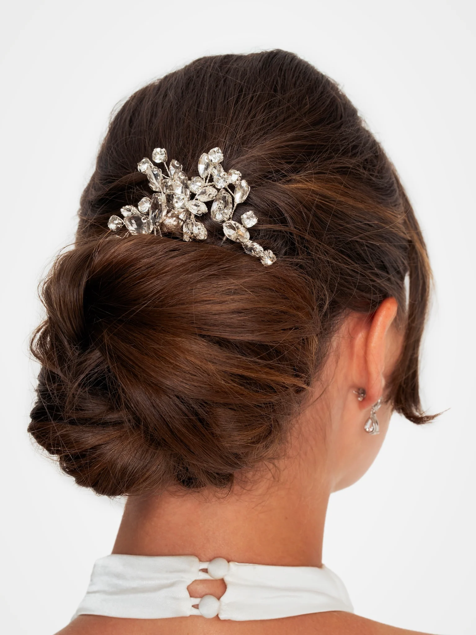 Bridal Rhinestone Hairpins, Set of 3 - Image 4