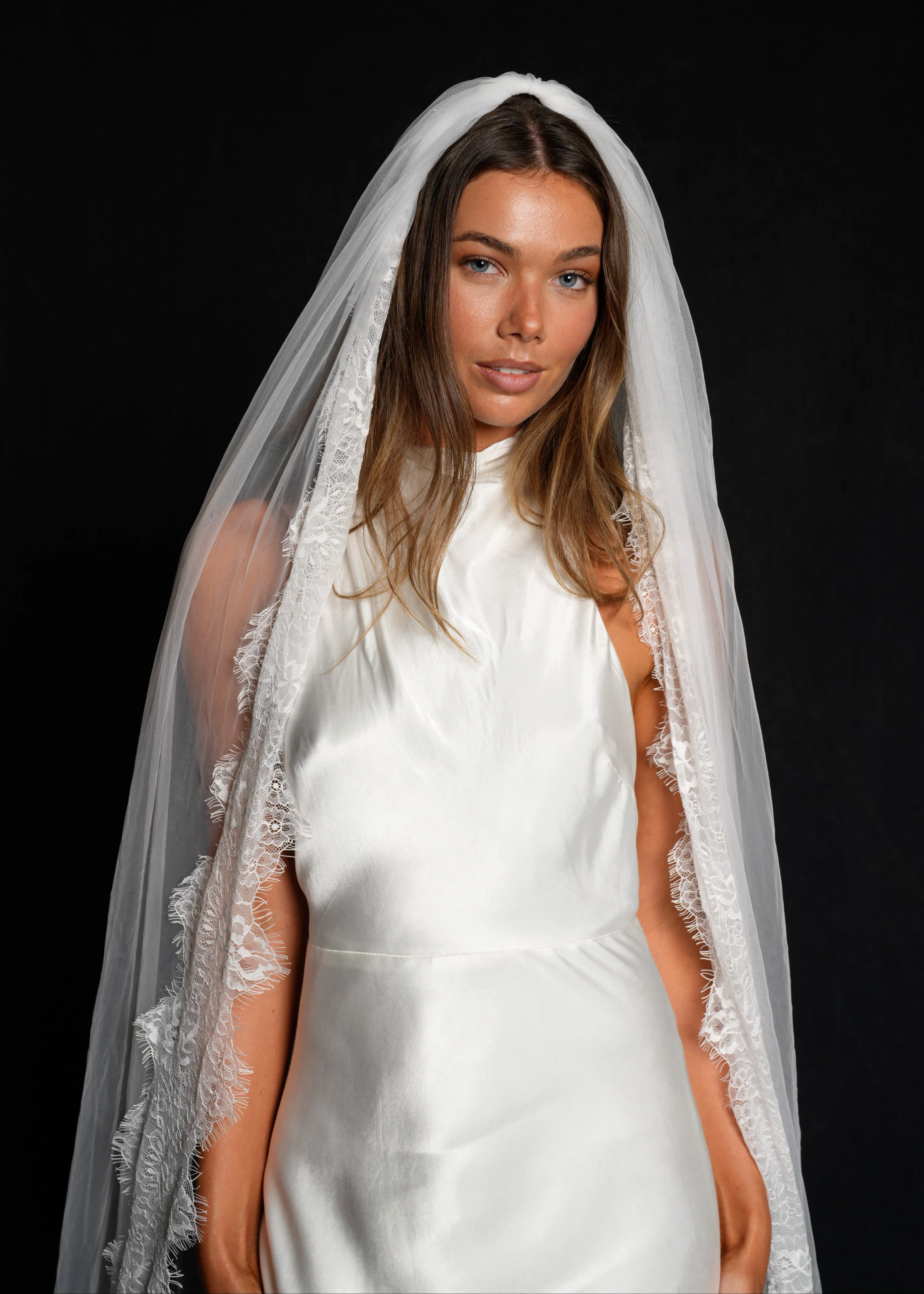 Lace Veil, Single Tier, Cathedral Length - Image 10
